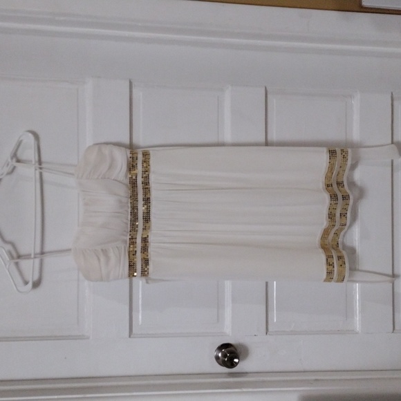 Dresses & Skirts - Sweet Storm Women's Dress Size M Spaghetti Straps Cream Color